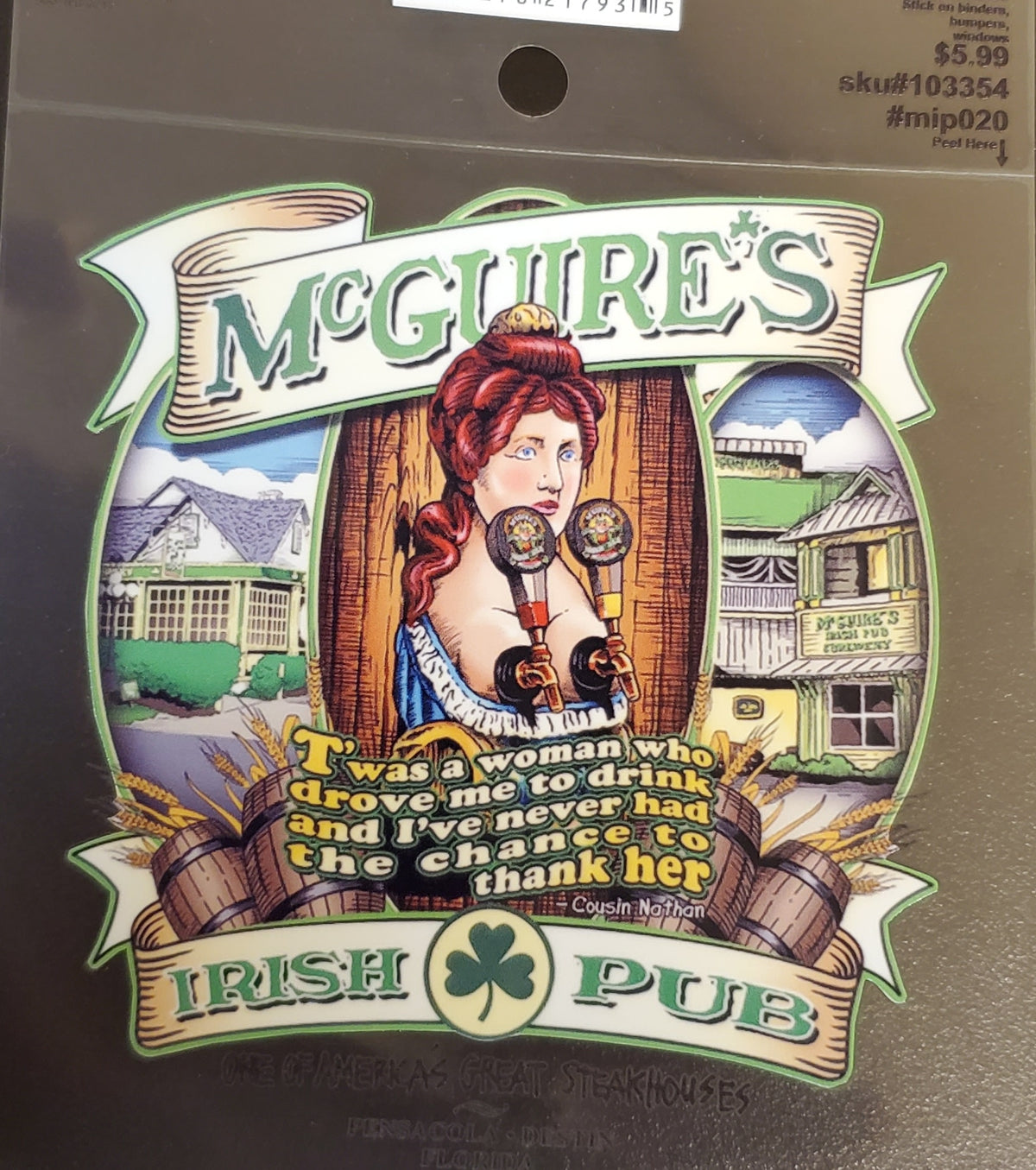 Beer Tap Decal | McGuire's Irish Pub