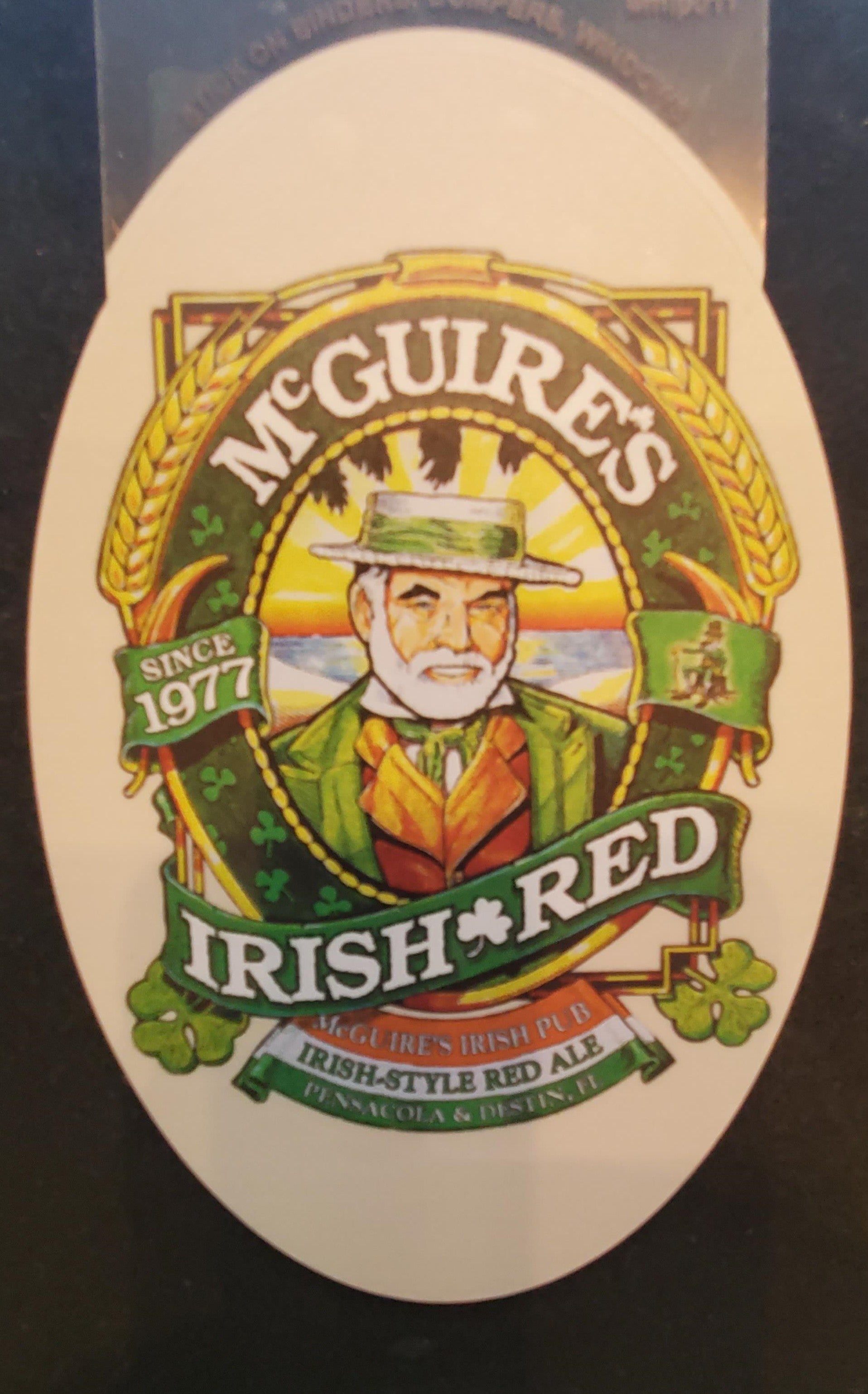 Irish Red Decal