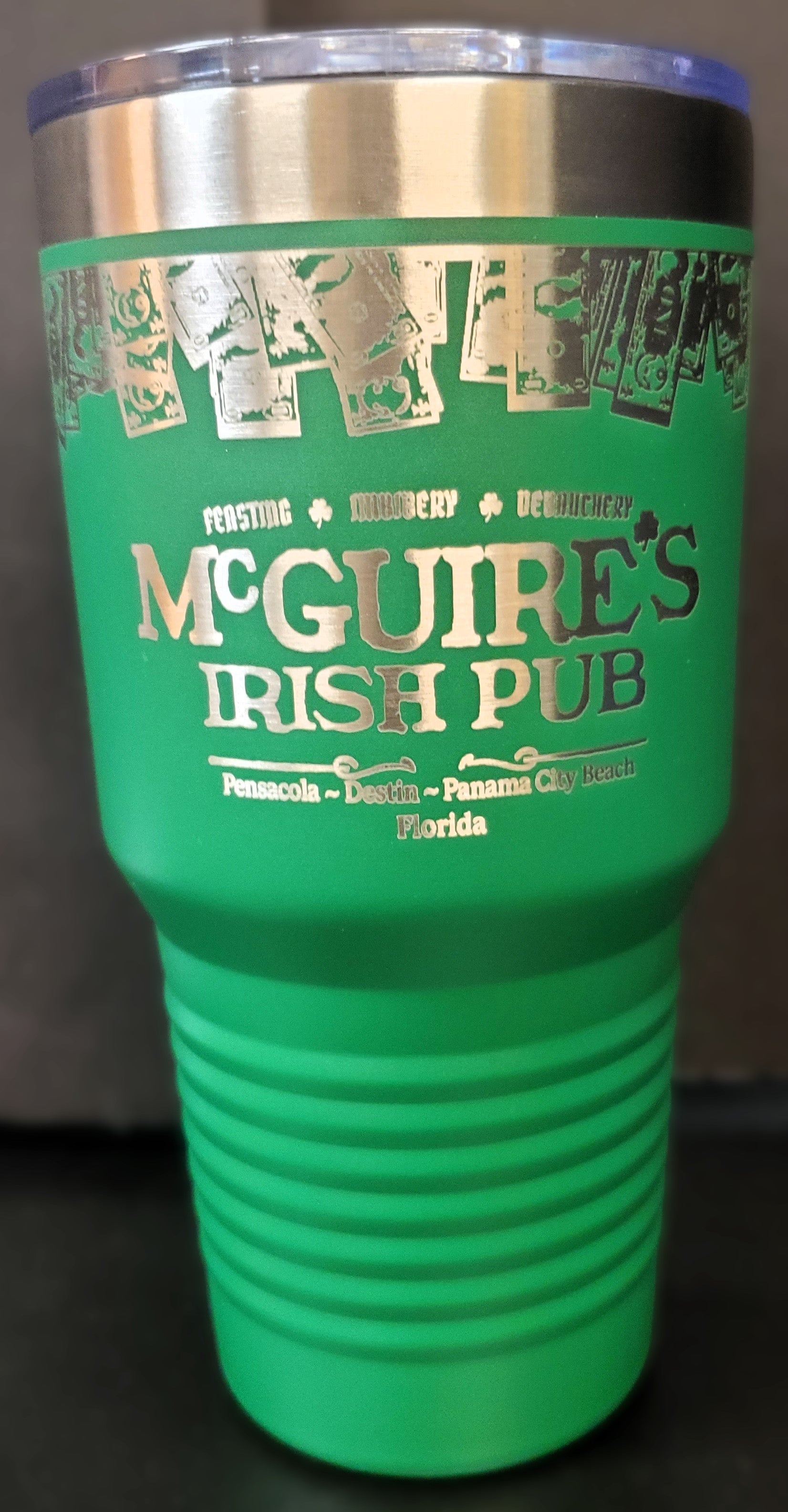 MCG 30 oz Steel Tumbler with Lid
