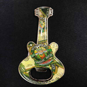 Guitar Bottle Opener Magnet