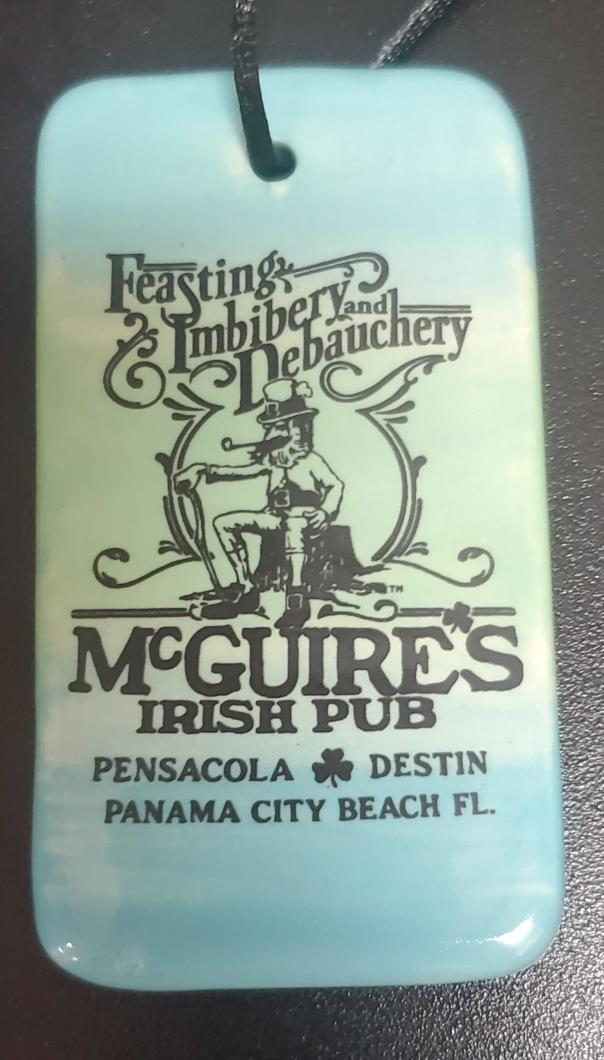 MCG Sunset Leprechaun Ornament