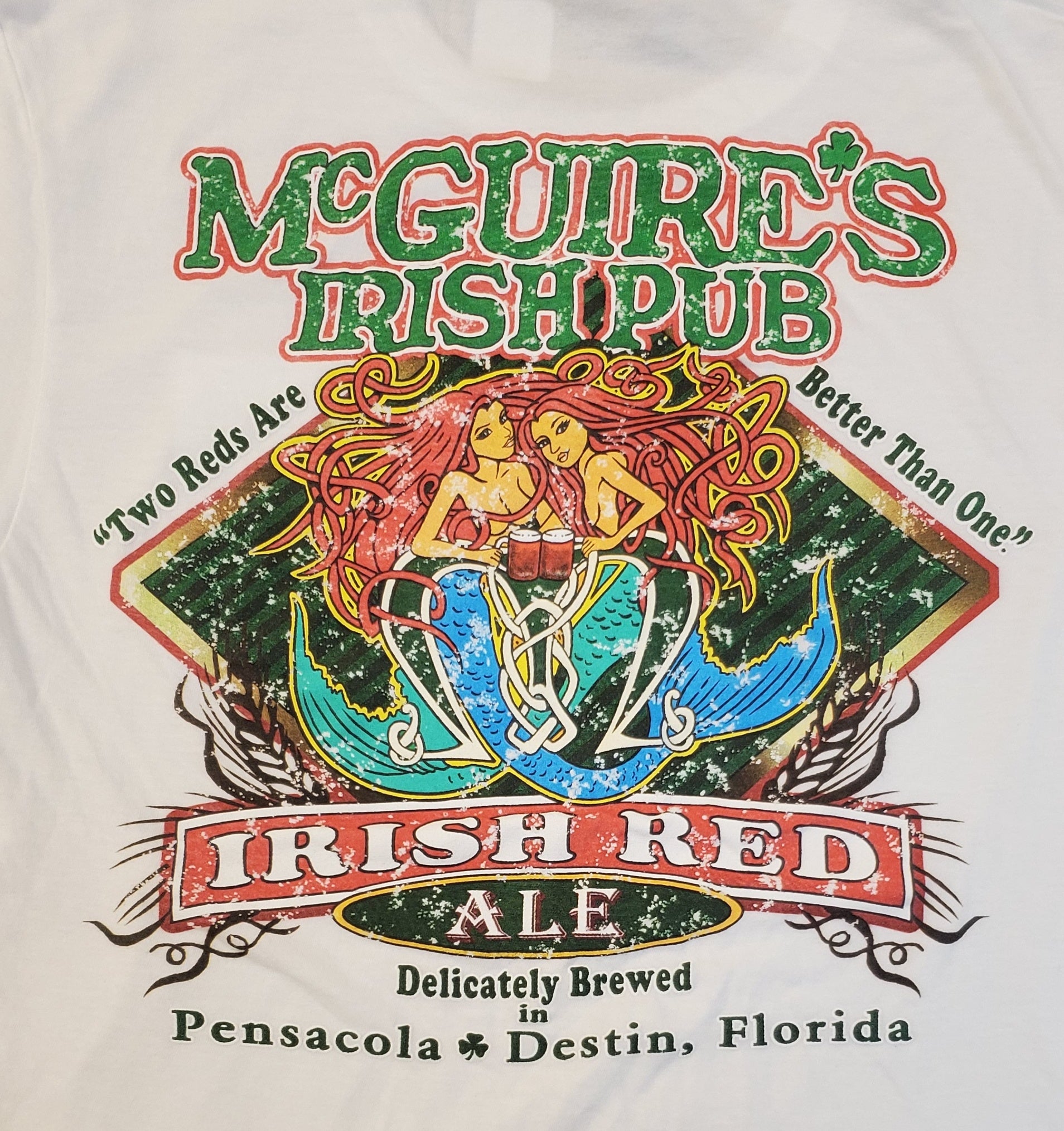 Irish Red Pocket Tee