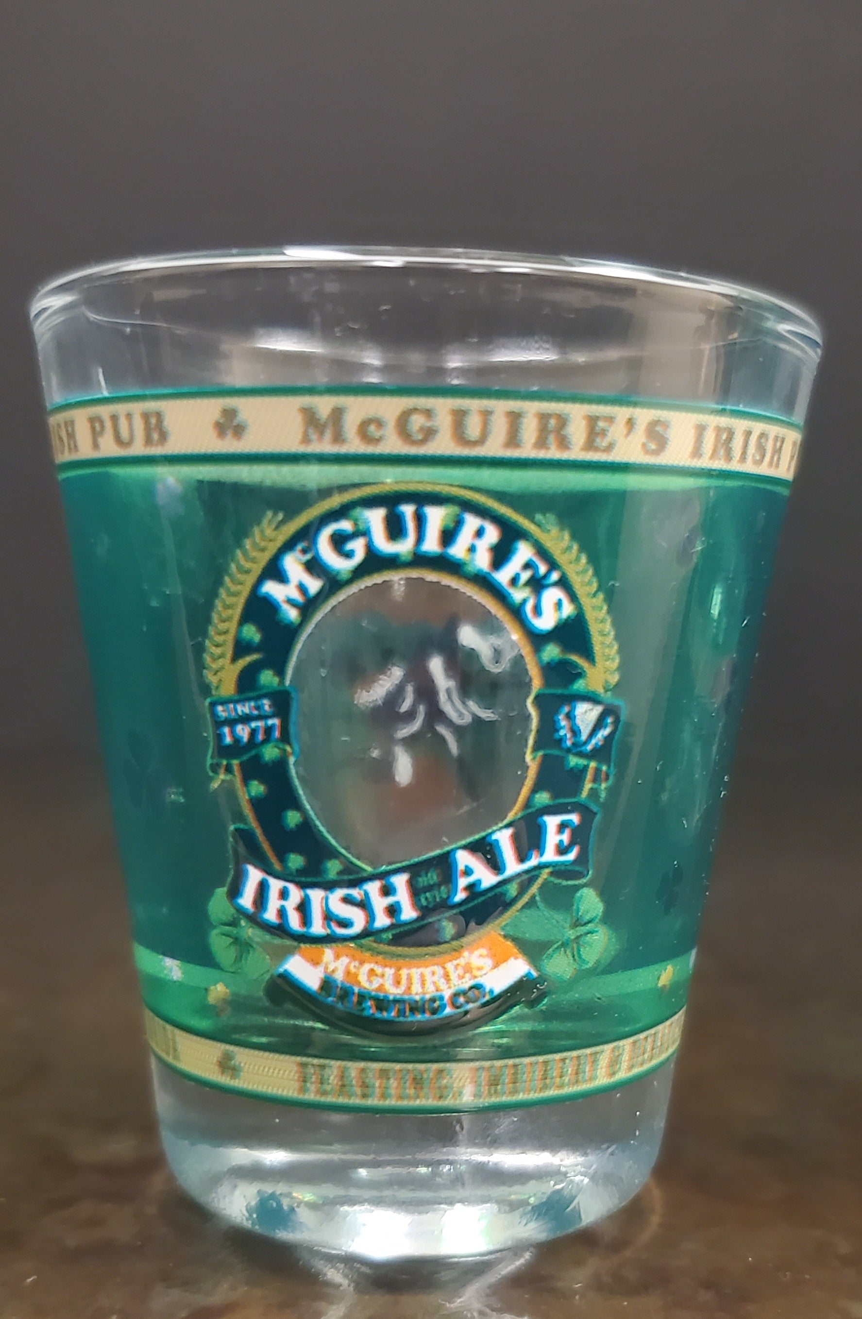 MCG Green Porthole Shotglass