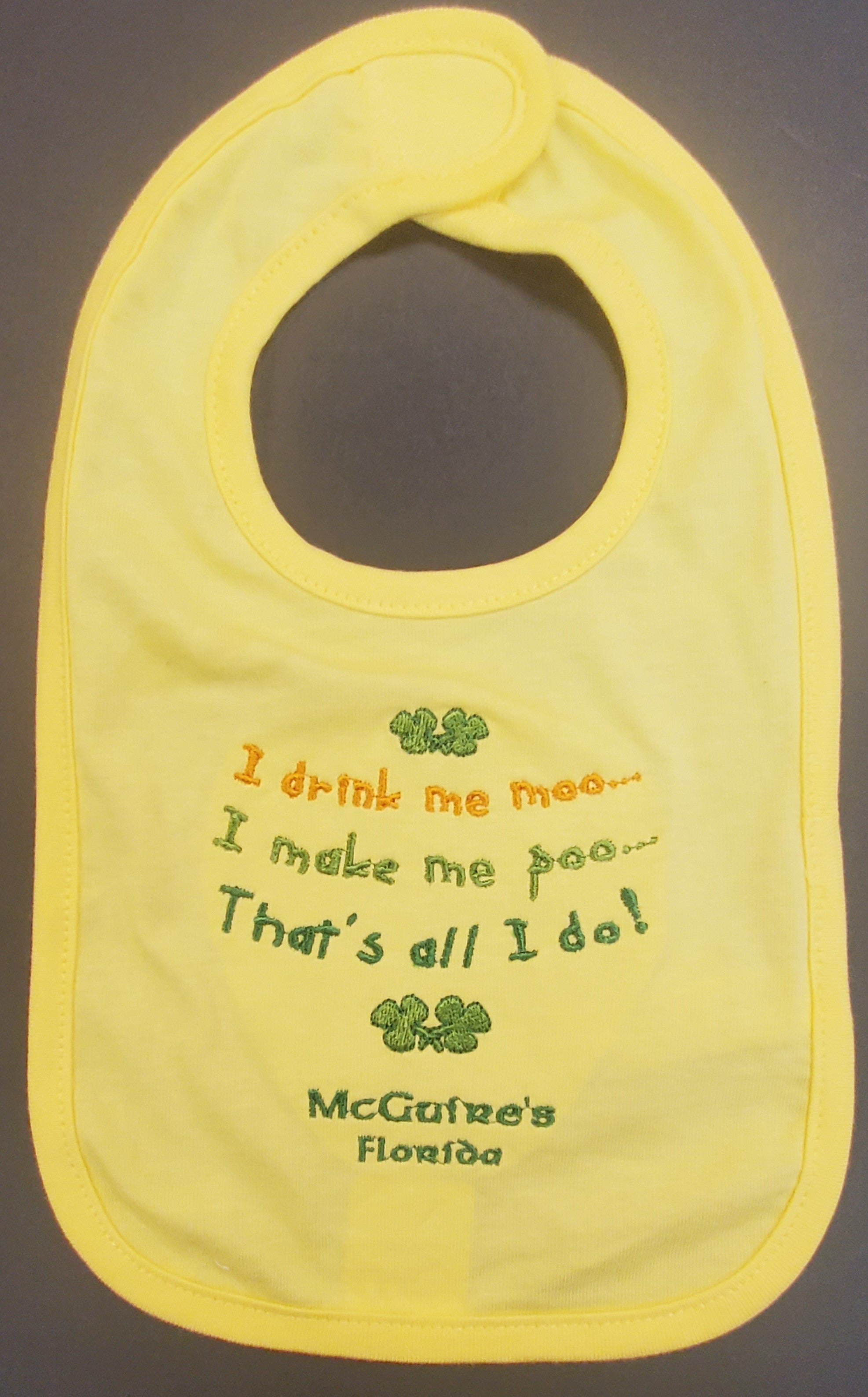 MCG Moo Poo Bib