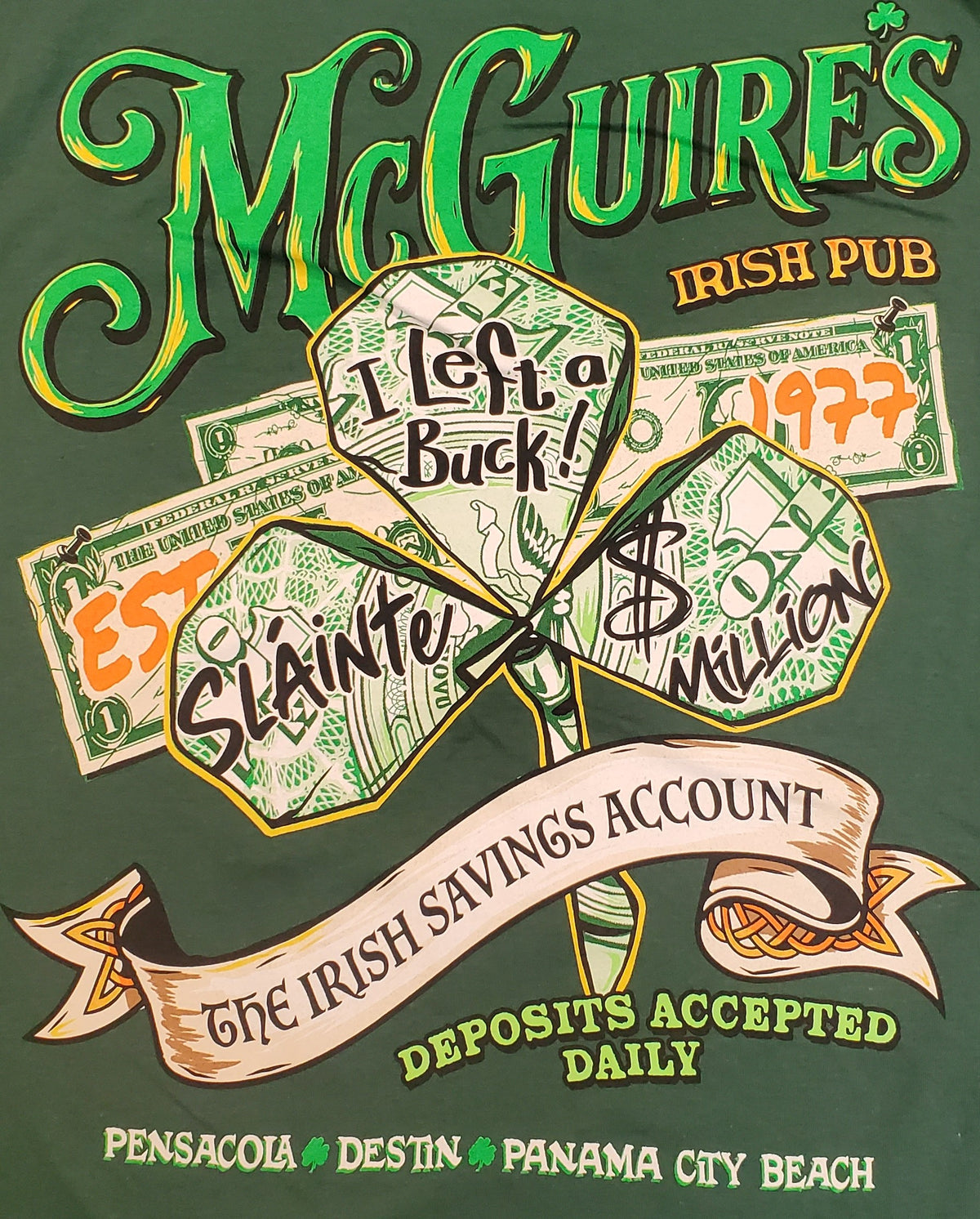 McGuires Savings Account