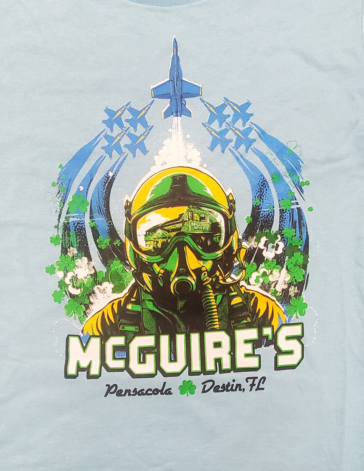 MCG Youth Blue Angel Tee Blue